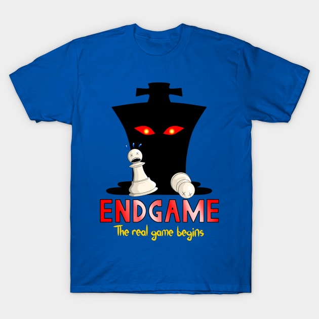 Chess Endgame T-Shirt by BadassChess